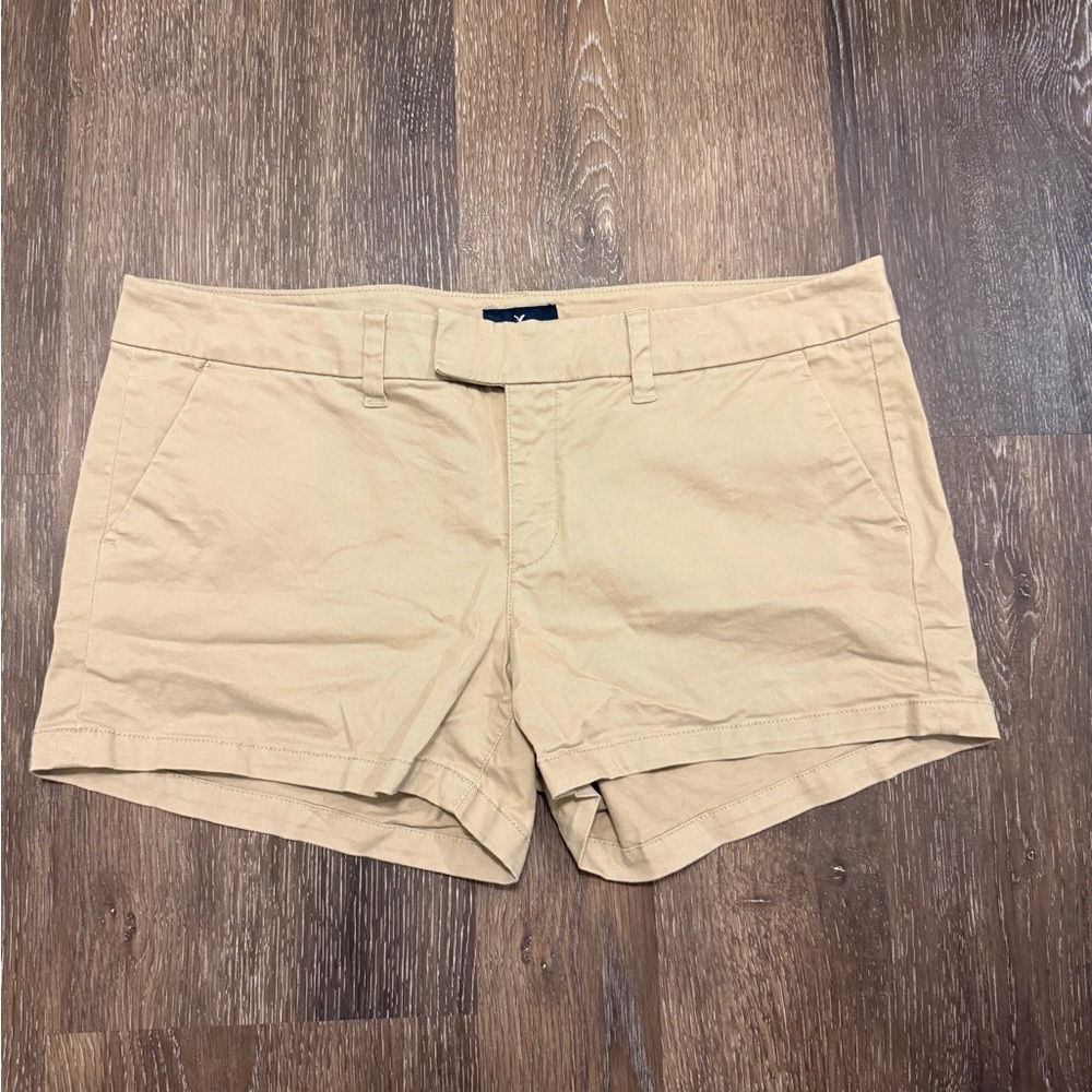 Huk Women's Tan Chino  Marina Cargo Shorts
